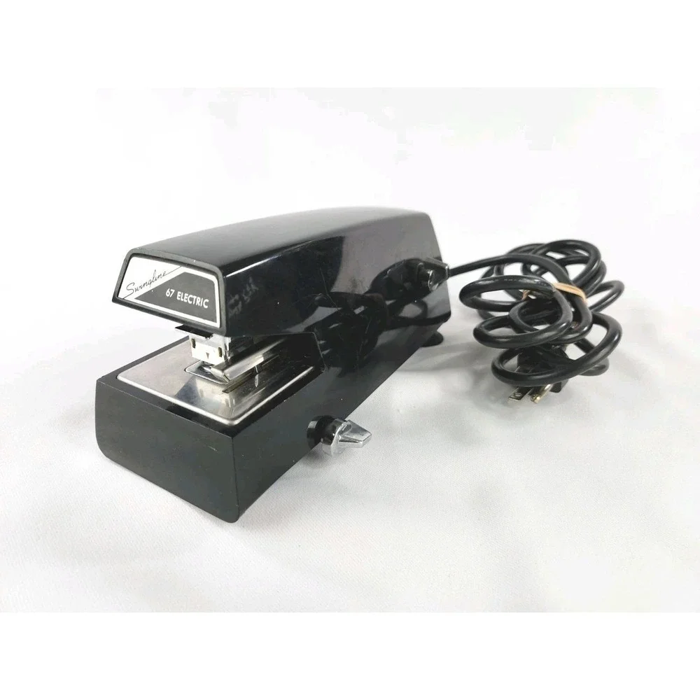 Vtg Swingline Commercial Electric Stapler Model 67 Heavy Duty 20‎ Sheet Capacity